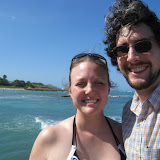Us at the beach.