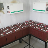 Inverters being installed.