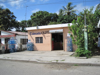 The colmado where you can get anything from Coca Light to rice and canned veggies to fresh produce.  Pretty handy!
