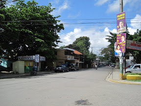 A look down main street.