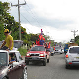 April political parade.