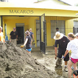 At least the sand and gravel was dropped of closer to the school.