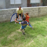 Chris played soccer with Antony and David.