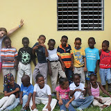 Johan and Kendal with their first graders!