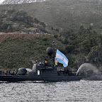 la marine Argentine actionne les pompes