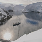 Premier mouillage en Antarctique