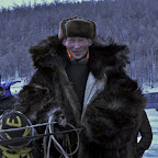 superbe manteau en peau d'ours
