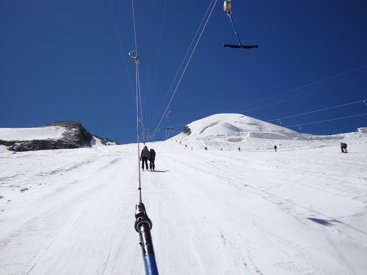 Жаркий денек в Saas Fee Жаркий денек в Saas Fee