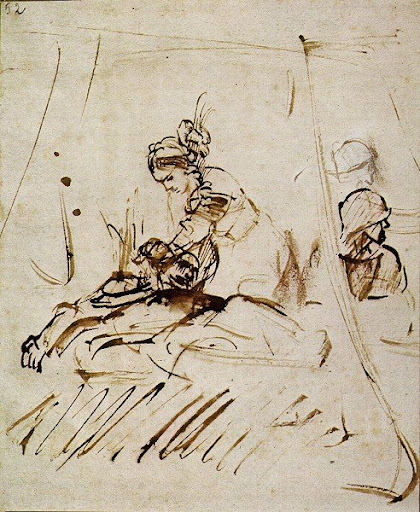 rembrandt, judith onthoofdt holofernes
