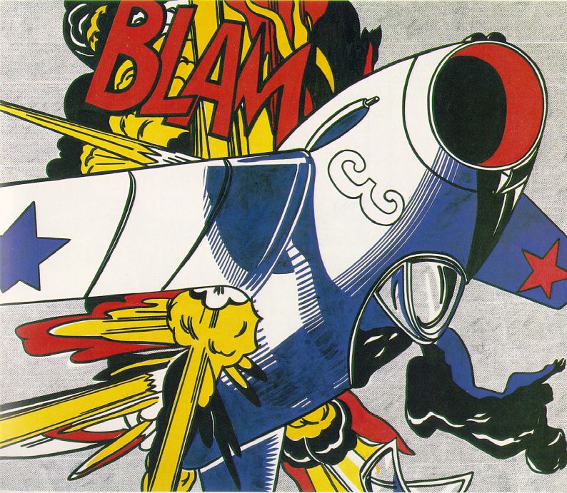 roy lichtenstein, blam