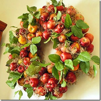 apple wreath