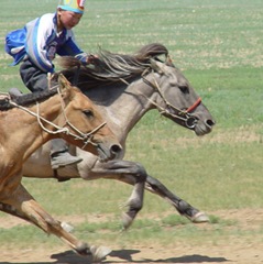 Child Horse Racer