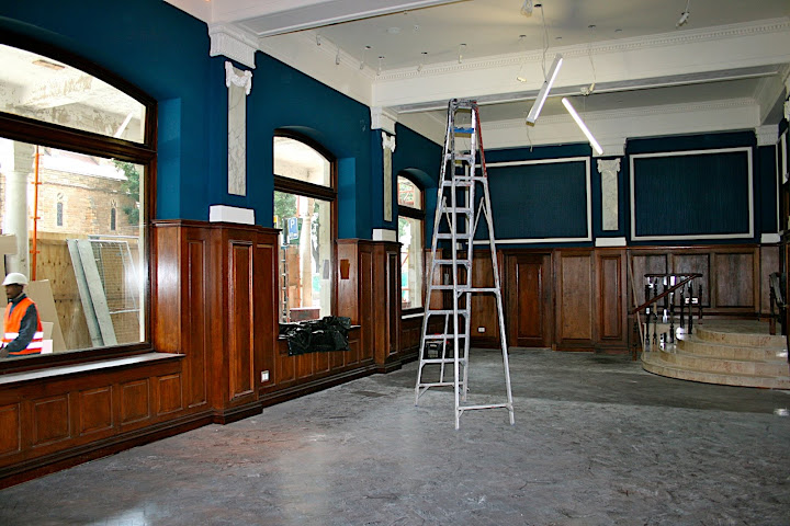 The Bombay Brasserie in the making.