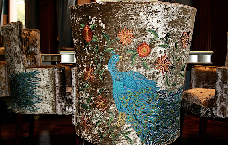 The Taj Cape Town Bombay Brasserie Chairs. Gorgeous!