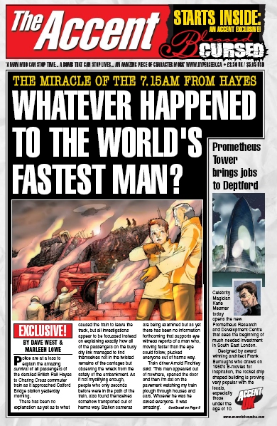 Whatever Happened To The World's Fastest Man cover