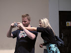 Simon and Aly having trouble with a camera (photo - John Saunders)