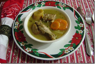 Sopa de pollo, chicken soup
