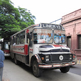 All city buses are driving with reckless abandon.  I'm certain these guys could give Indian bus drivers a run for their money!