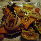 Amy's main: grilled veggies