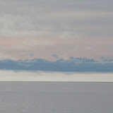 The Andes as seen from Chiloé