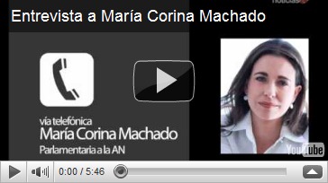 Foto 0 en  - Mar�a Corina Machado?El Presidente le envi� saludos a mi mam�, y yo le mand� saludos a suya?.