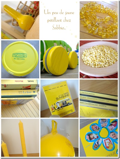 mosaïque jaune