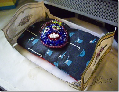 Blue Guy's bed 1