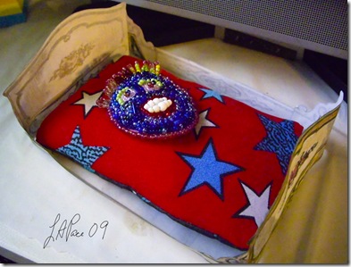 Blue Guy's bed 2