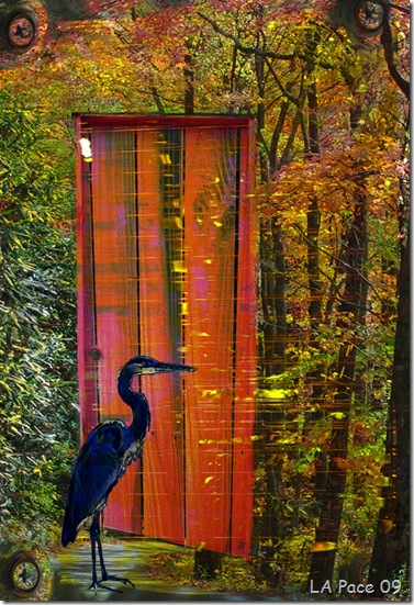 The Door photomontage