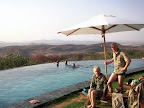 Pool bei dem Opuwo Country Hotel. Pool bei dem Opuwo Country Hotel.