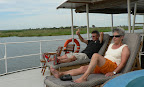 Auf Deck des Safariboot, “alles klar und super schön” Auf Deck des Safariboot, “alles klar und super schön”