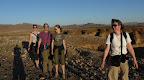 a walk along sesriem canyon in the late afternoon.