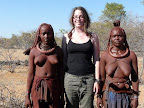 Himba ladies close to our camp site.