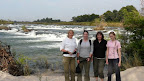 Popa Falls on the Okavango.