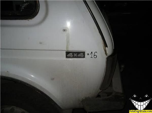 4 x 4