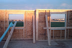 The kids' bedroom windows