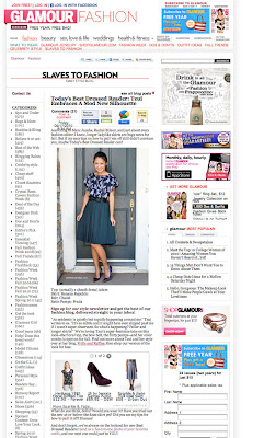 frills and ruffles feature on Glamour.com