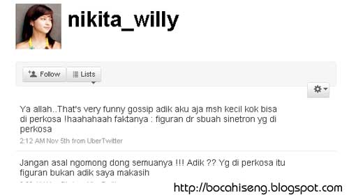 twitter nikita willy