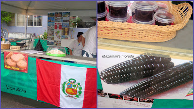 I Feira de Etnias - Curitiba (PR) - barraca do Peru