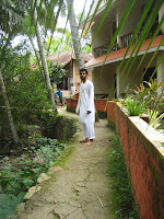 Walking around the Keralan jungles, Kovalam