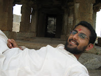 Taking a break, Hampi