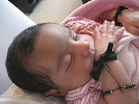 A new addition to the family, baby Anikka, Delhi