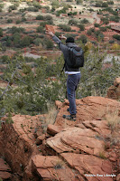 More rock throwing - Sedona, AZ