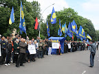 Мітингувальники скандують - Ганьба зрадникам!