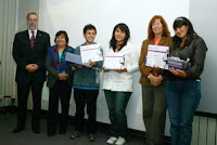 Ganadores Francisco Maldonado, Isabel Téllez y Camila Illescas. y.jpg