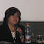 María Cecilia Hidalgo con su presentación: " Papel del ion calcio en procesos biológicos vitales para el ser humano" en el Centro Cultural Palacio La Moneda (CCPLM).