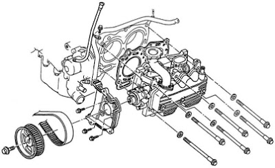 subaru engine diagram