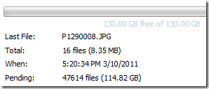 Global Progress of Upload Global Progress of Upload