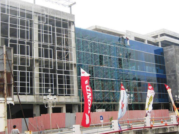 Penyelesaian Entrance Building PaBaS per 1 Maret 2010