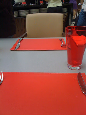 our table